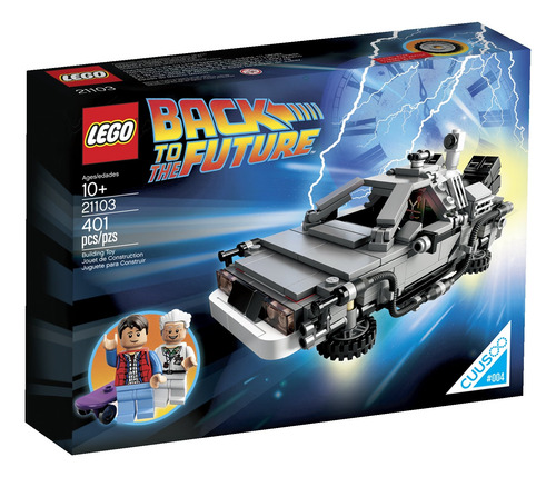 Set De Construcción Lego 21103 La Máquina Del Tiempo De Delo
