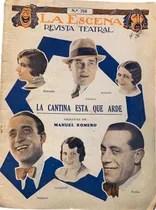 Comprar Revista Teatral La Escena N° 768 La Cantina Esta Que Arde