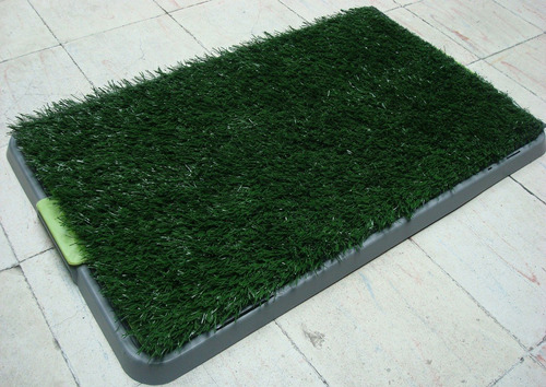 Tapete Entrenador Doggie Grass 68x43 Chico Pasto Sintetico