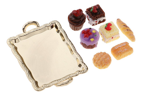 Juegos De Pastel De Casa De Muñecas Dorado