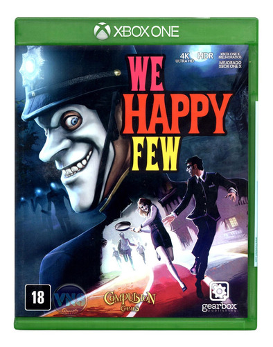 We Happy Few - Xbox One - Mídia Física - Lacrado