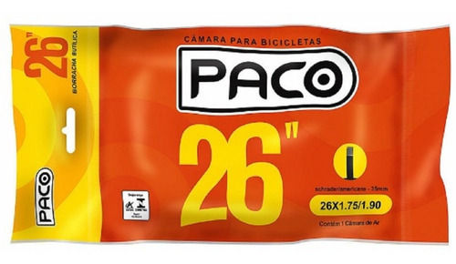 Imagem 2 de 6 de Par Pneu De Bike Mtb Aro 26 X 2.00 Paco Thunder Camara