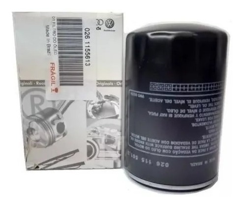 Imagem 3 de 5 de Filtro Óleo Motor Ap 1.6 1.8 2.0 Gol Voyage Original Vw