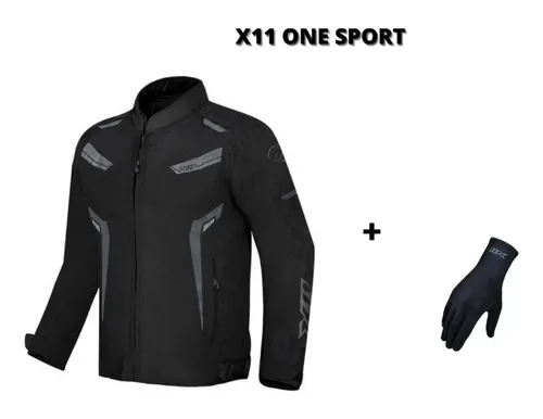 Jaqueta X11 One 2 Preta Masculina C Brinde Loja 12x