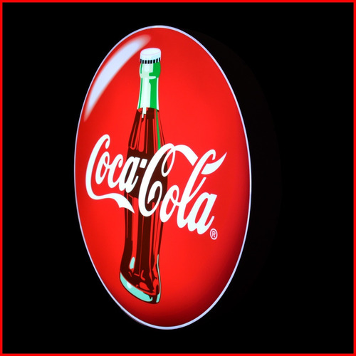 Anuncio Luminoso Refresco Coca Cola Clásica - 50cm