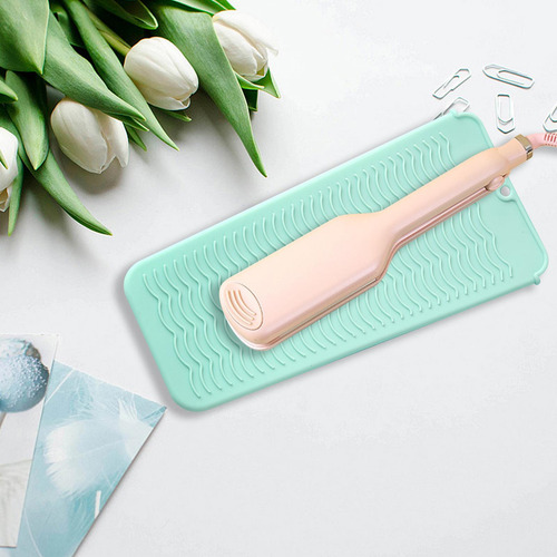 Funda De Silicona Resistente Al Calor Para Plancha De Pelo,