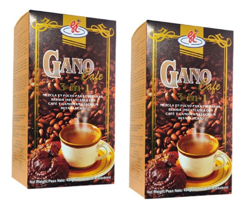 Gano Café 3en1 (pack X 2 Cajas) - Unidad a $5490