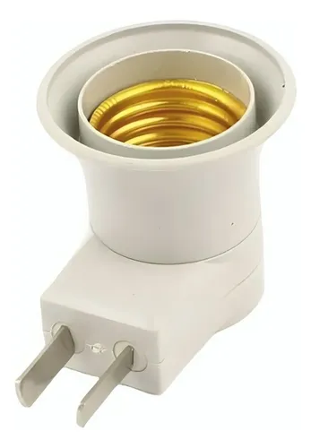 Adaptador Portalámparas Con Interruptor On/off Pack X3