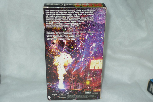Imagem 2 de 4 de Fita Vhs Kiss The Second Rock 1998 Rara