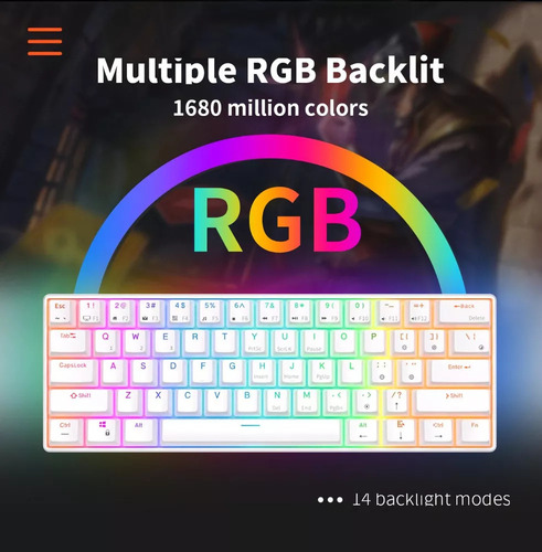 Para El Teclado Mecánico Rk Royal Kludge Rk61