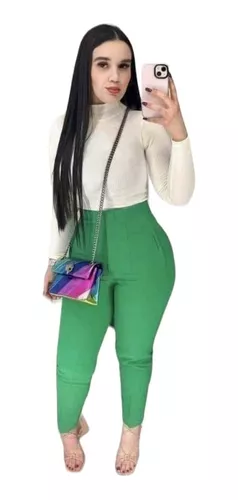 Pantalon Verde Para Mujer | 📦