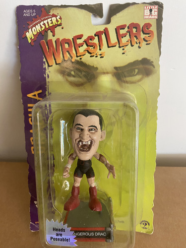 Universal Monsters Little Big Heads Luchadores -set De 6