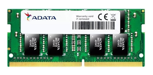 Memória Para Notebook Adata Premier 16gb 2666mhz Ddr4