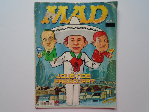 Mad Revista No.32 Que Nos Preocupa