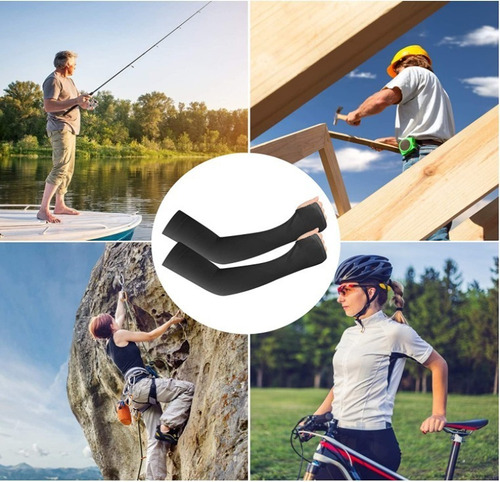 Mangas De Protección Solar Deportivas For Mujer 3 Pares