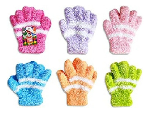 Guantes Coloridos Para Niños De Invierno Por Mayor