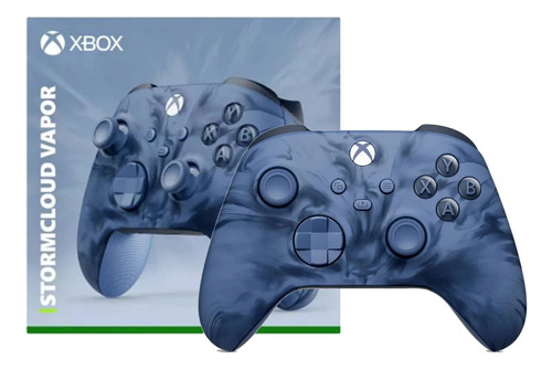 Controle Microsoft Xbox Series X|s Wireless Azul Stormcloud (Recondicionado)