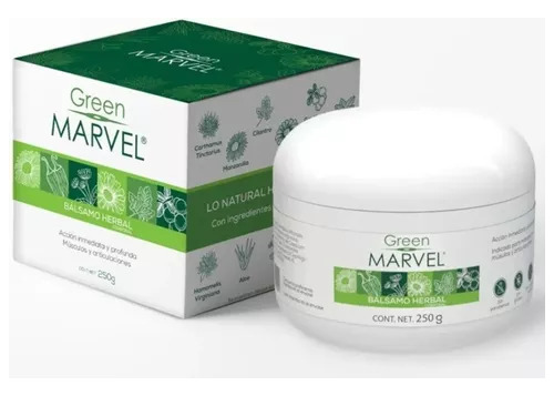 Green Marvel Crema Para Dolor Muscular Articulaciones 250ml