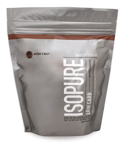 Nature´s Best Low Carb Isopure 454 Grs Sabor Chocolate