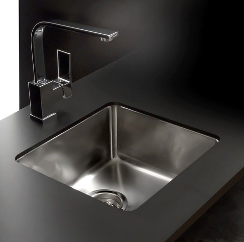 Imagen 2 de 5 de Pileta Bacha Cocina Quadra Q37 37x34x17,5 Aplicacion Abajo