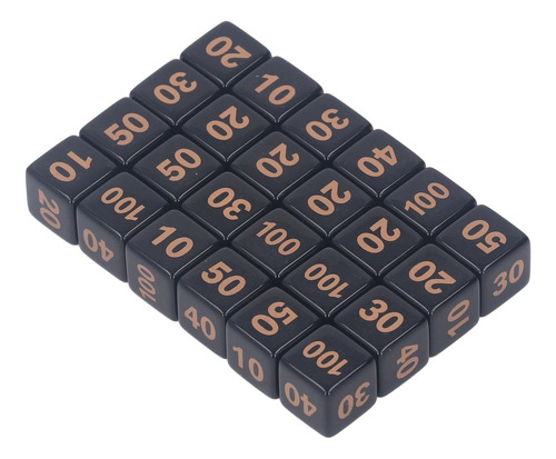 D6 Dice, 24 Peças, Acrílico Poliédrico De 14 Mm, À Prova D'á