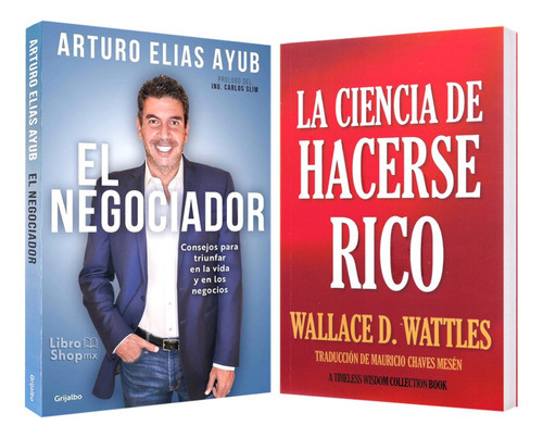 El Negociador + Ciencia Hacerse Rico Pack 2 Libros