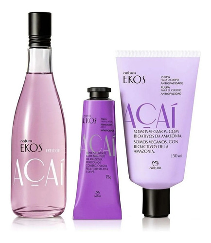 Presente Feminino Kit Natura Ekos Açai