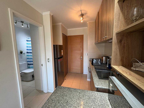 Arriendo Dpto Amoblado En Edificio Lucerna (89273)