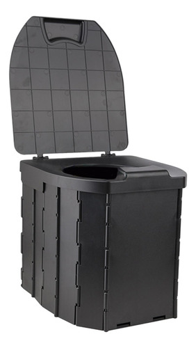 Inodoro Plegable Para Acampar, Inodoro Portátil Con Negro