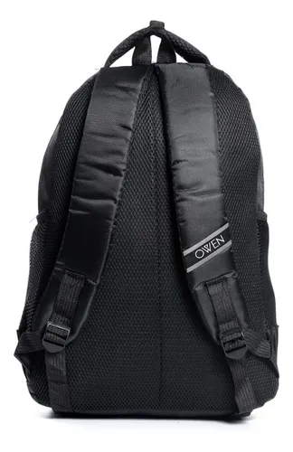 Mochila Negra Economica Urbana Escolar Oficina 20 Litros