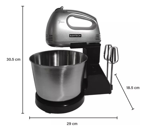 Batidora Con Pedestal Bartech Btedim-pm01-1