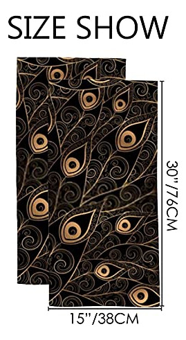 Juego De 2 Toallas De Mano Microfibra 76 X 38 Cm