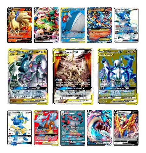 Kit Carta Pokémon Lendarios Dialga Palkia E Giratina