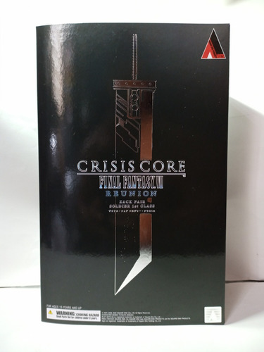 Crisis Core -final Fantasy 7 Reunion Play Arts Kai Zack Fair