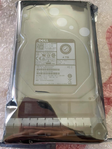 Disco Duro Dell 4tb 12g Para Servidor Sas 