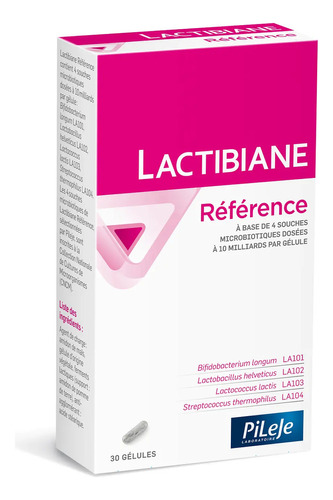 Lactibiane Reference Probiotico Ayuda Al Intestino Irritable Pileje 30 Cápsulas Sin Sabor
