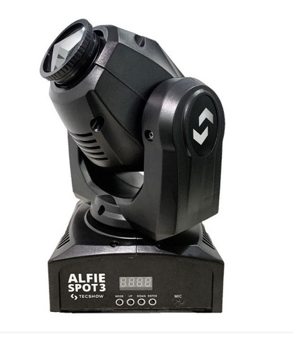 Alfie Spot 3 Cabezal Móvil Profesional Led  60 W. Prisma