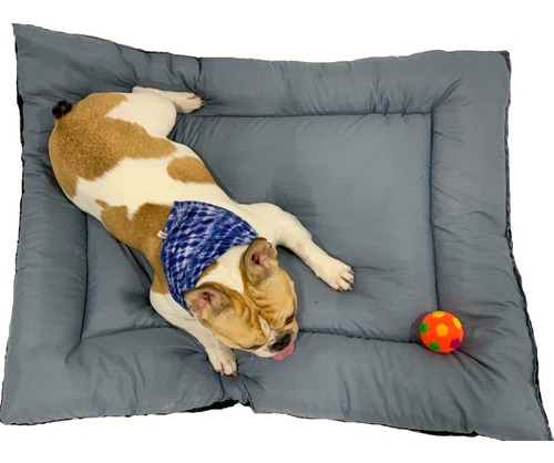 Cama Para Perro 90x70 Cm Comoda Colchoneta De Mascotas