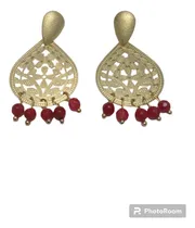 Comprar Aros Mandala Con Piedras Naturales Baño Oro 18k