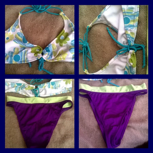 Bikini Lony Corte Alto Talla 14 ( L ) Usa 9/10 Us $ 20,00