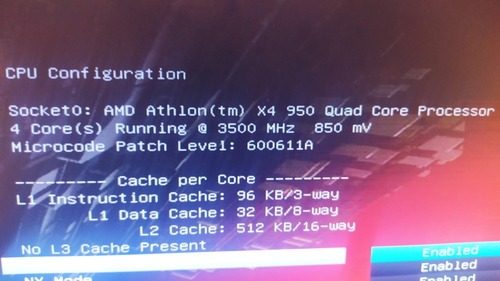 Procesadores Athlon X4 950 Am4