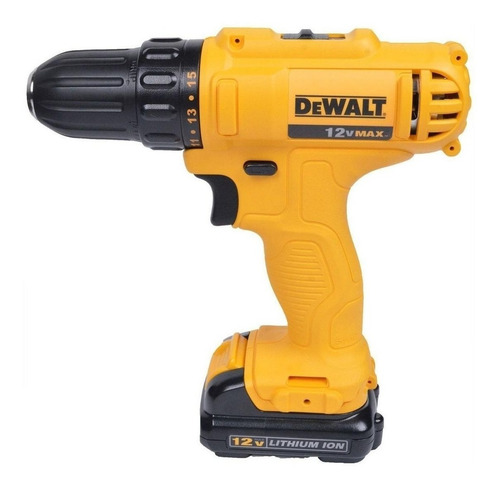 Taladro atornillador inalámbrico de 10mm DeWalt DCD700CH 12V + accesorio con bolso 120V