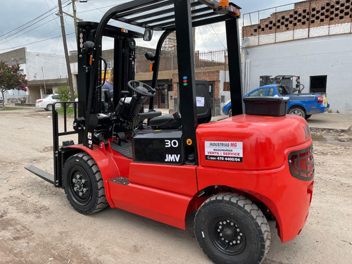 Autoelevador Nuevo De 3 Toneladas Jmv 30 Diesel Desplazador