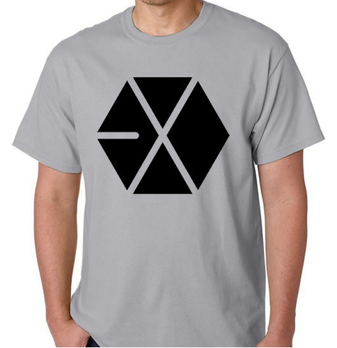 Camiseta Exo Unissex Xiumin Kai Camisa Blusa Banda Coreana