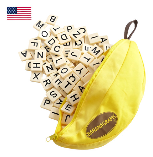 140 Pc Bananagrams Inteligencia Juguetes Niños Desarrollo Ed