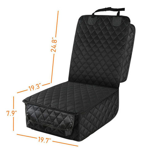 _ Funda De Asiento Para Perro, Funda De Asiento Negro
