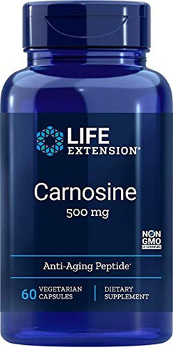 Life Extension Cápsulas De Carnosina, 60 Unidades