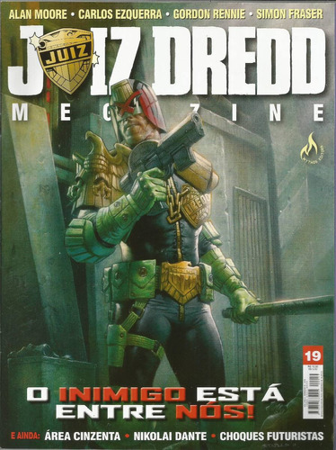 Juiz Dredd Megazine 19 - Mythos - Bonellihq Cx345 I21