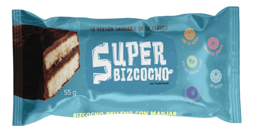 Super Bizcocho Snack Sin Gluten 55 G
