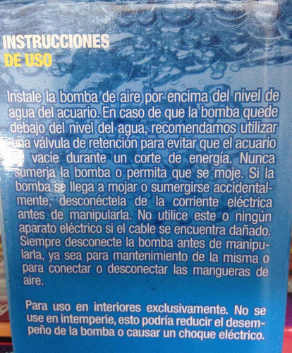 Motor Bomba De Oxigeno Aquajet 202 Acuarios